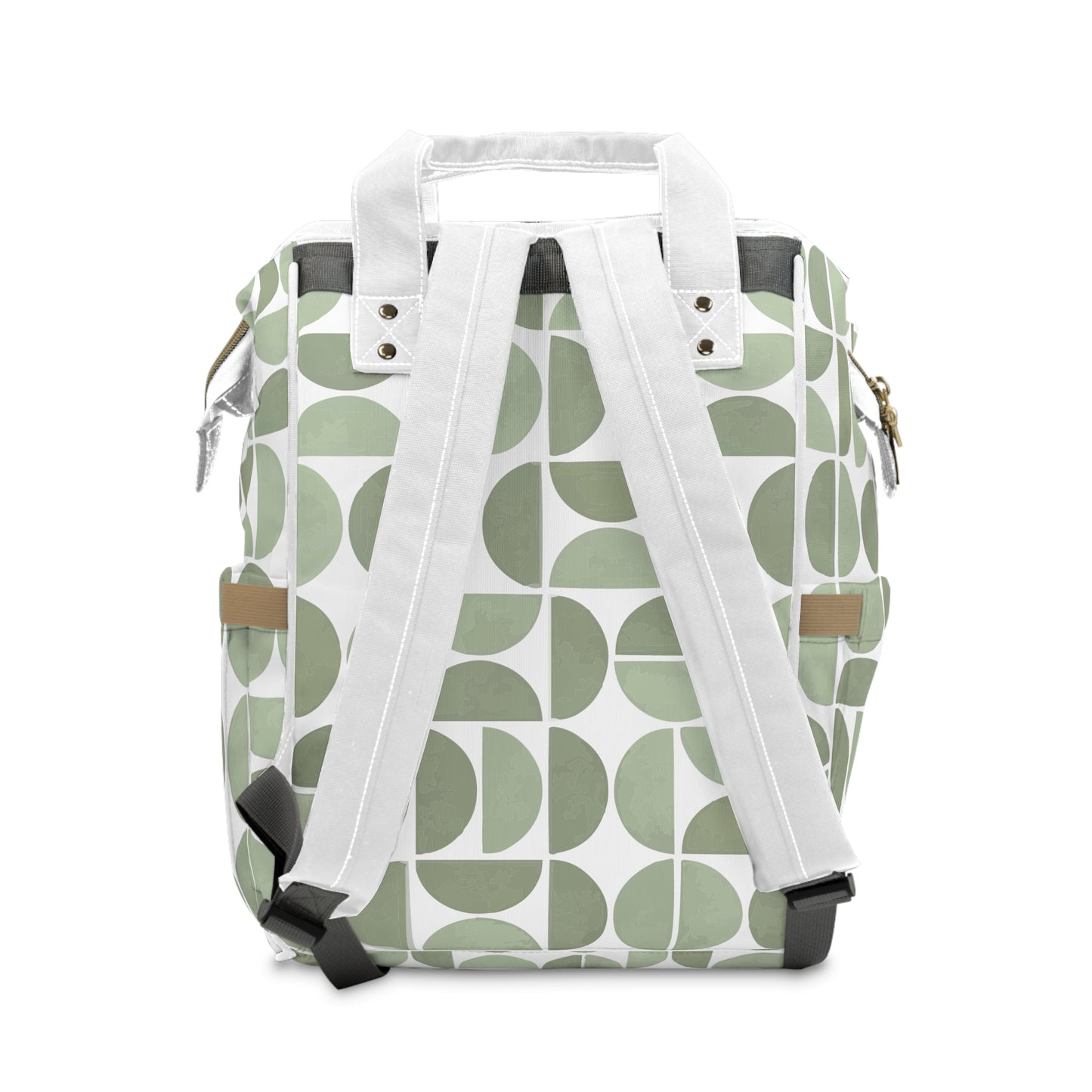 Stylish Backpack With Modern Geometric Design