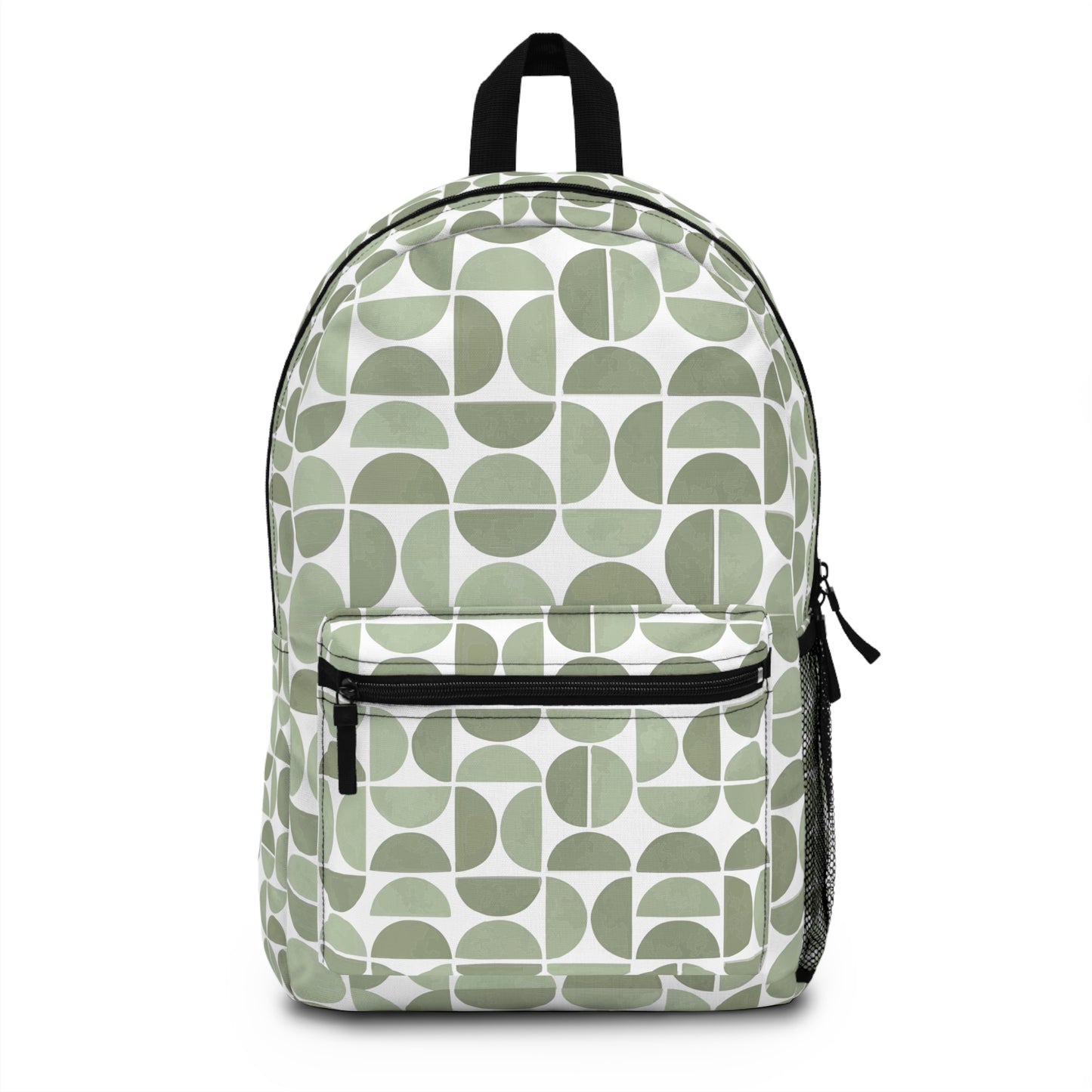 Stylish Backpack With Modern Geometric Design