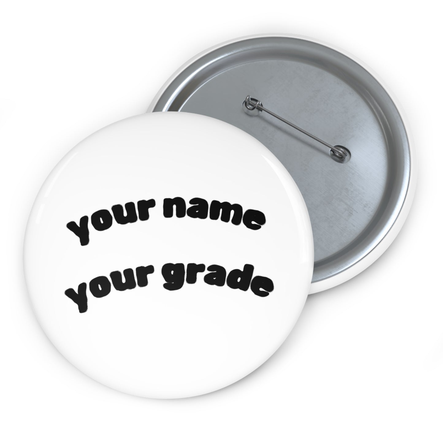 Custom Name & Grade Student's Badge