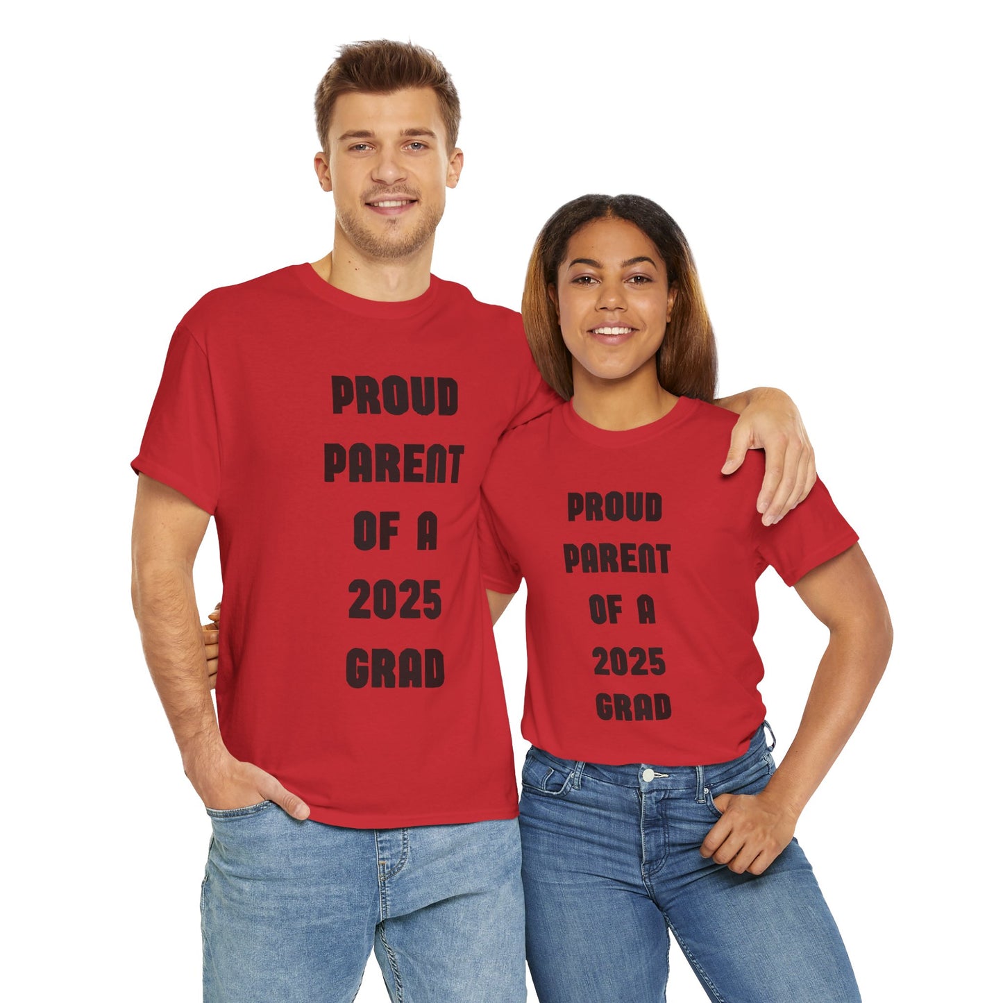 Proud Parent Graduation Tee, Celebratory T-shirt, Unisex Shirt Gift for Graduation, 2025 Grad, Parent Gift, Family Celebration Apparel