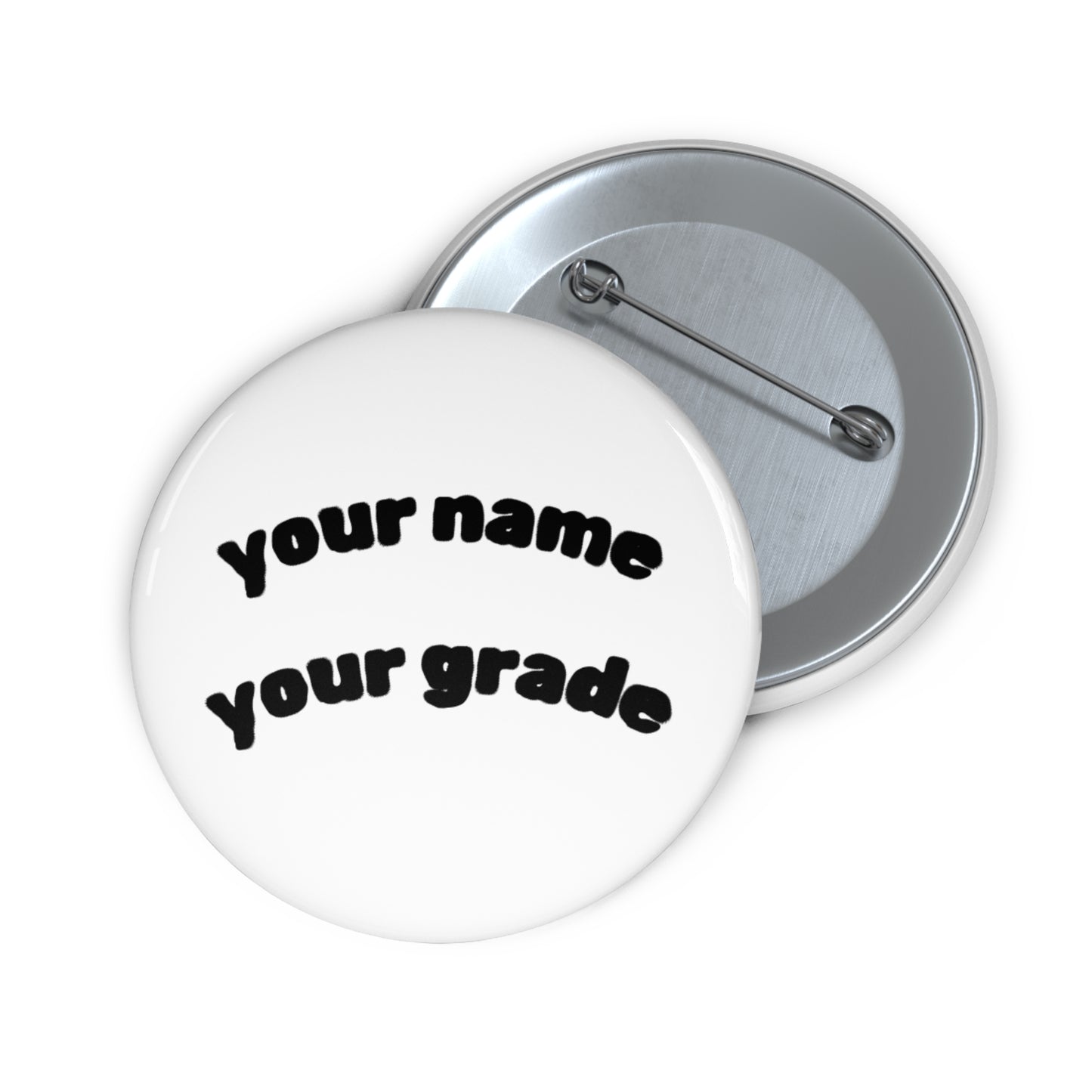 Custom Name & Grade Student's Badge