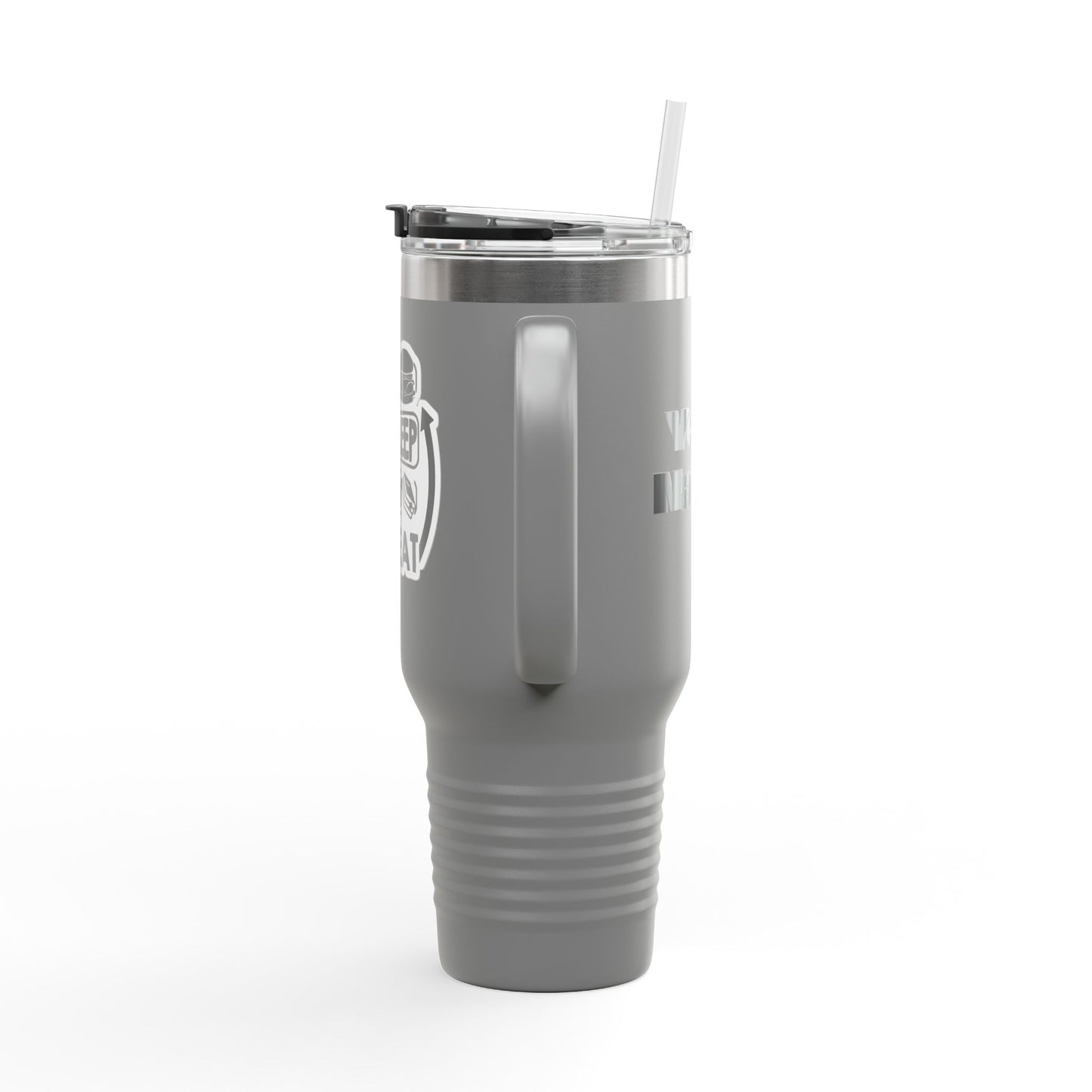 Eat Sleep Study Repeat Travel Mug , 40oz
