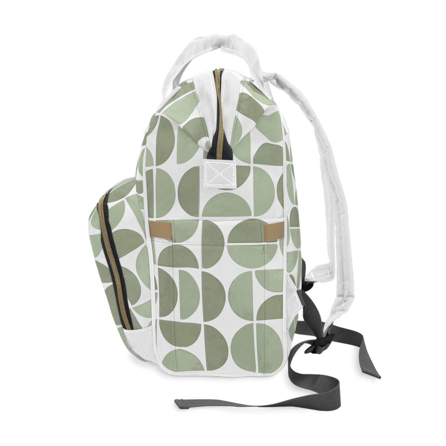 Stylish Backpack With Modern Geometric Design
