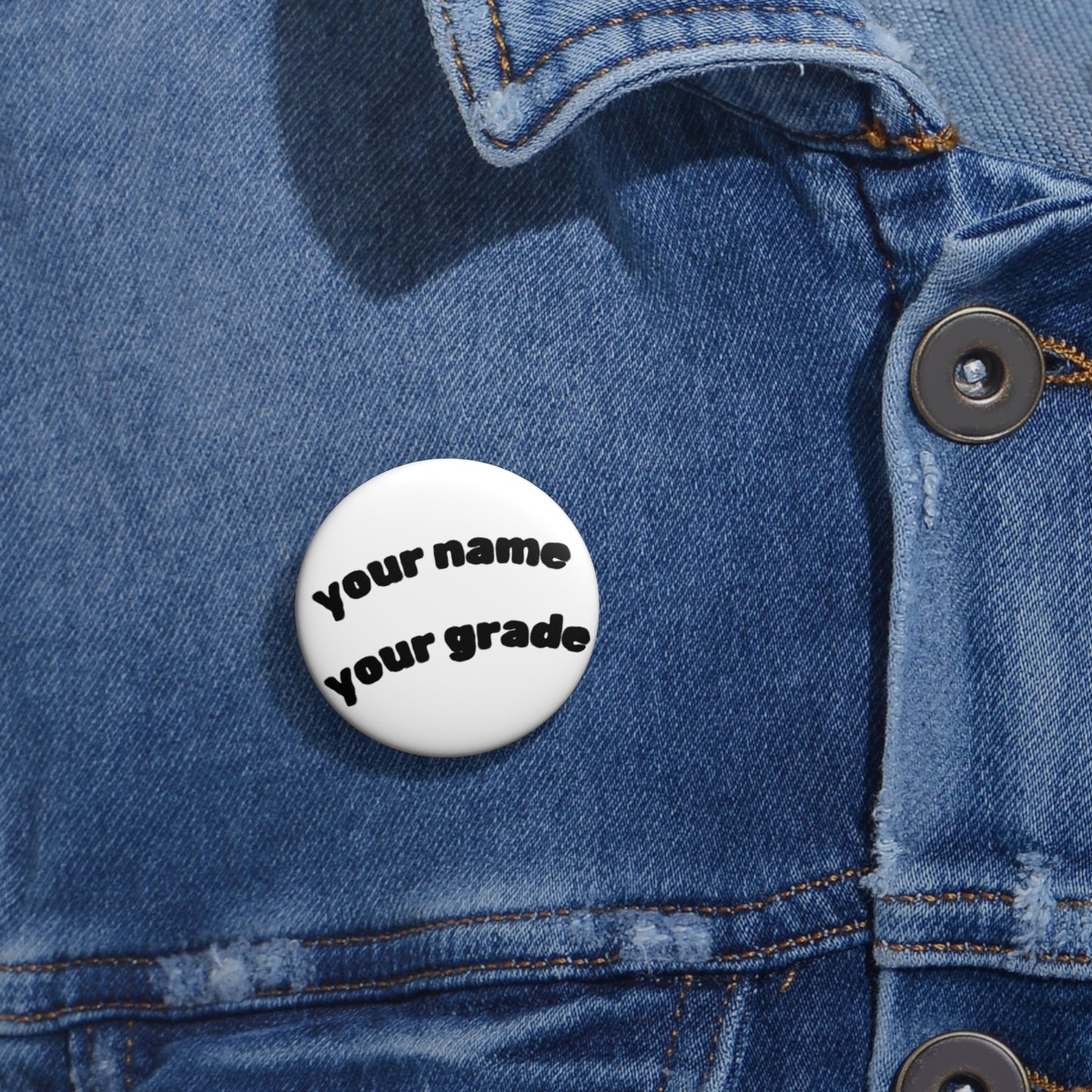 Custom Name & Grade Student's Badge