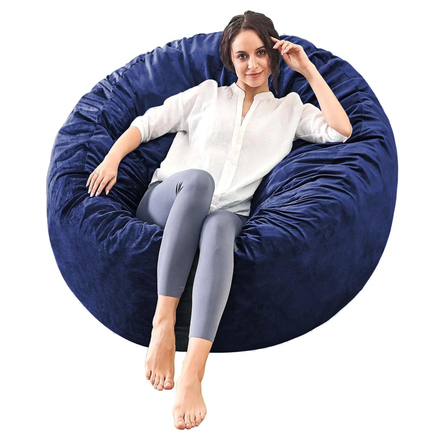 Elite Luxe Memory Foam Bean Bag Chair
