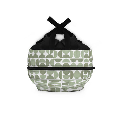 Stylish Backpack With Modern Geometric Design