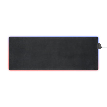 LED Gaming Mouse Pad with Mathematical Design