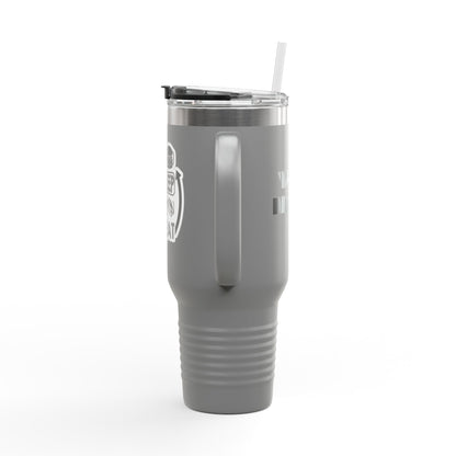 Eat Sleep Study Repeat Travel Mug , 40oz