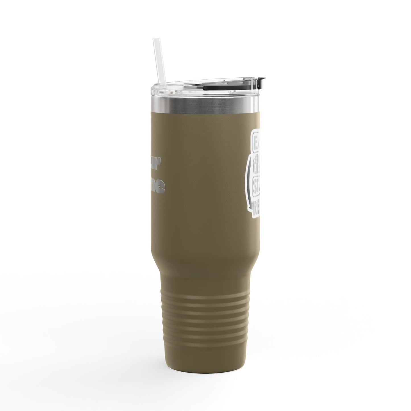 Eat Sleep Study Repeat Travel Mug , 40oz
