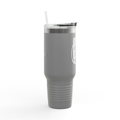 Eat Sleep Study Repeat Travel Mug , 40oz