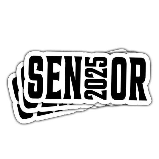 3 Pcs Senior 2025 Stickers