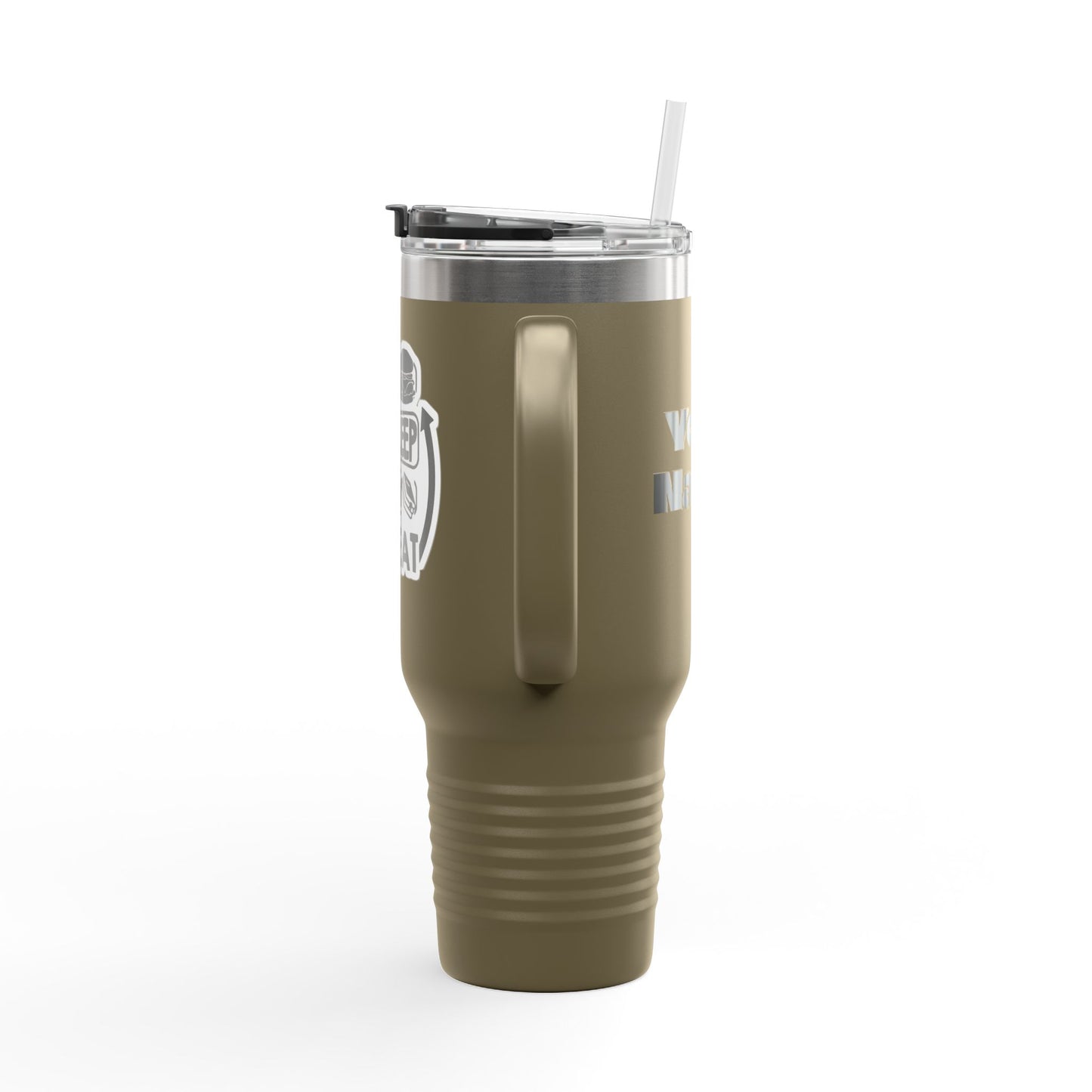 Eat Sleep Study Repeat Travel Mug , 40oz