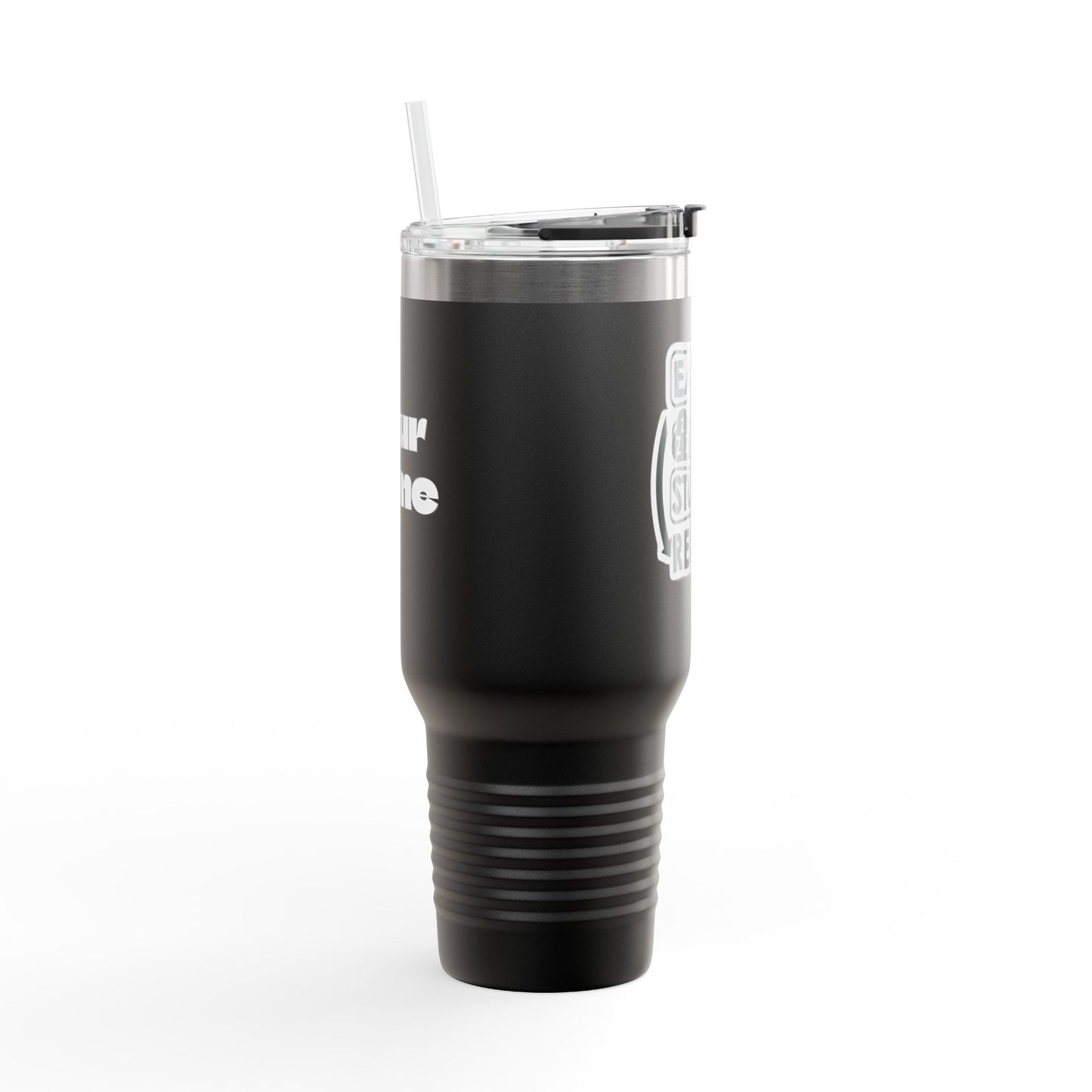Eat Sleep Study Repeat Travel Mug , 40oz