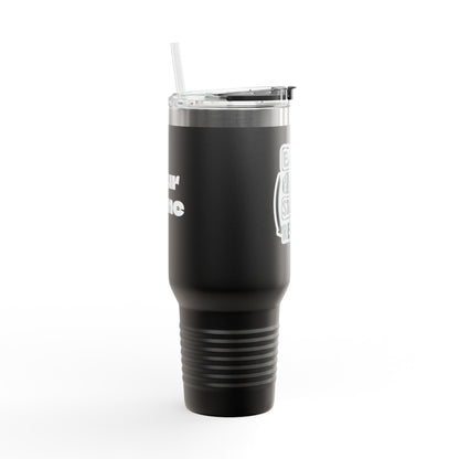 Eat Sleep Study Repeat Travel Mug , 40oz