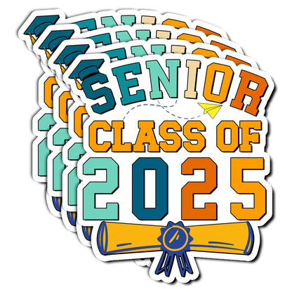 Senior Class of 2025 Commemorative Stickers Set
